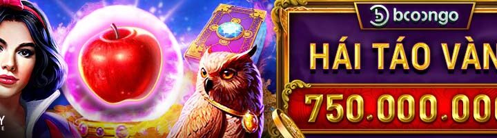 HÁI TÁO VÀNG CÙNG SLOT BOOONGO! TẠI W88!