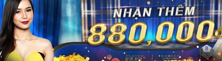 THƯỞNG NGAY 888 VND KHI THẮNG LIÊN TỤC TẠI BACCARAT SUPER 98